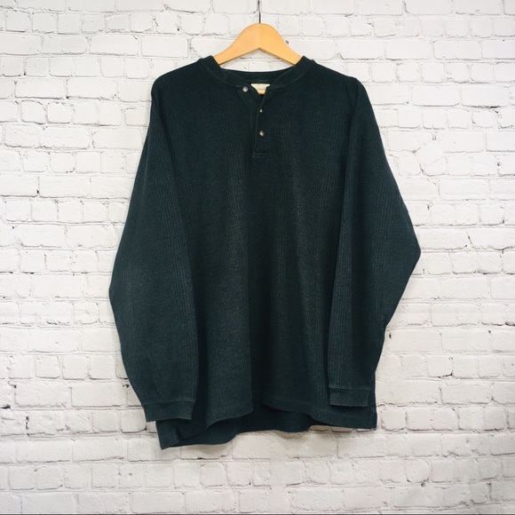 Fieldmaster Other - Men’s Fieldmaster Henley Long Sleeve shirt size L